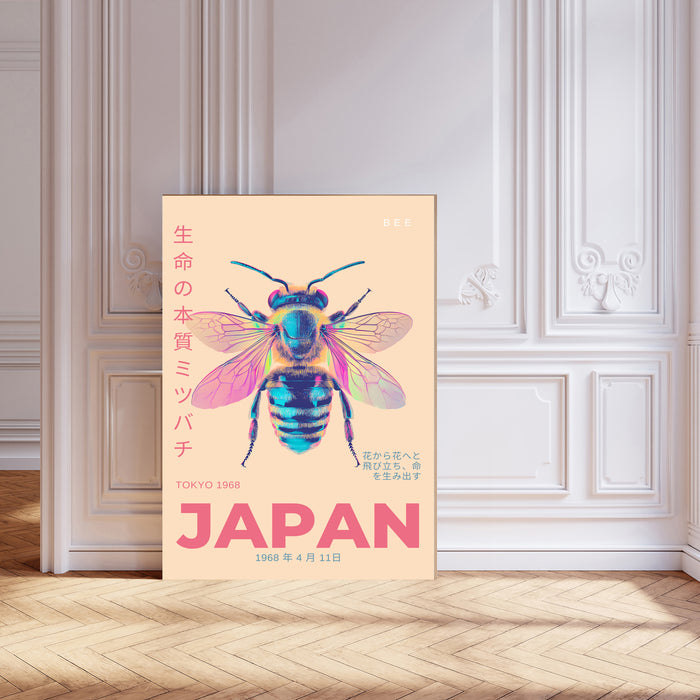 Japan Japanese Bee Art Print