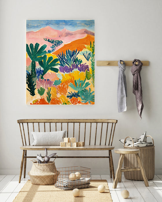 Mexican Landscape Travel Art Print