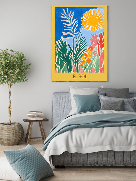 Mexican El Sol Art Print