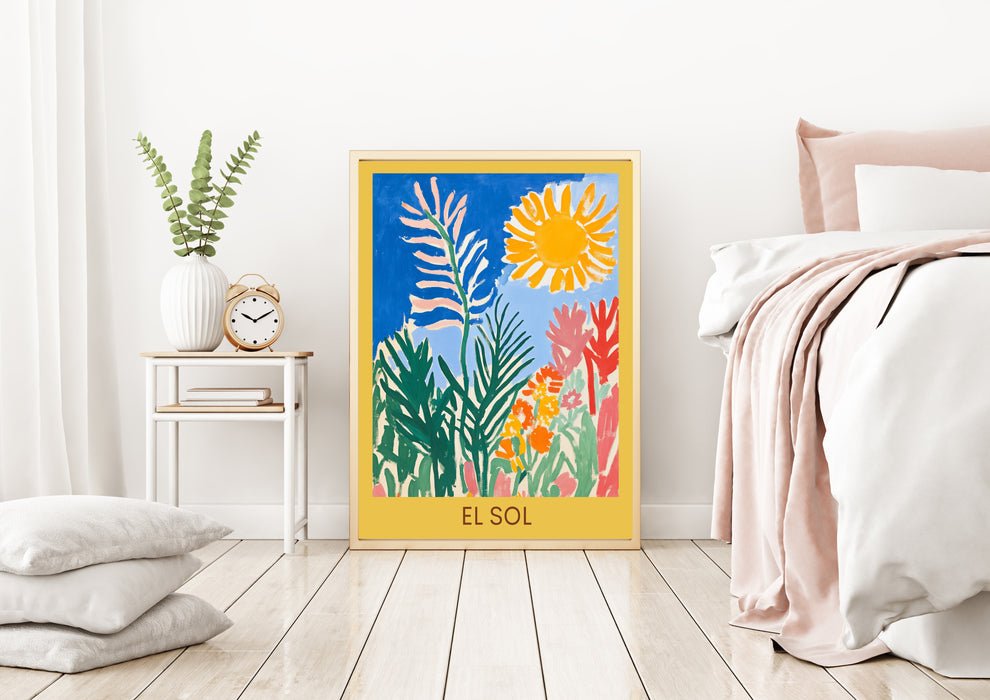 Mexican El Sol Art Print