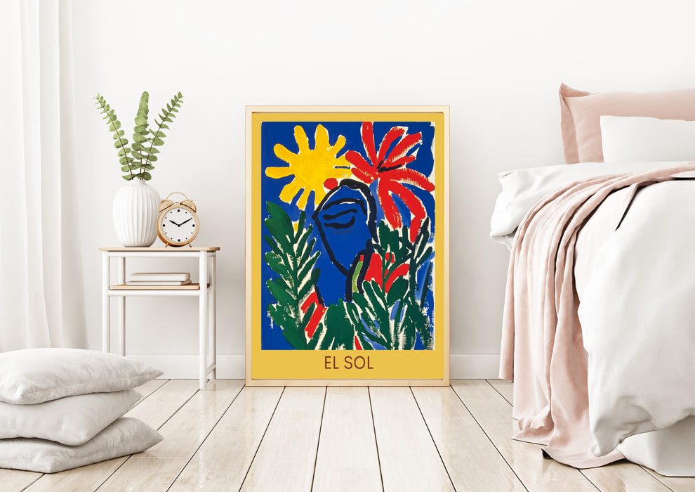 Mexican El Sol Art Print