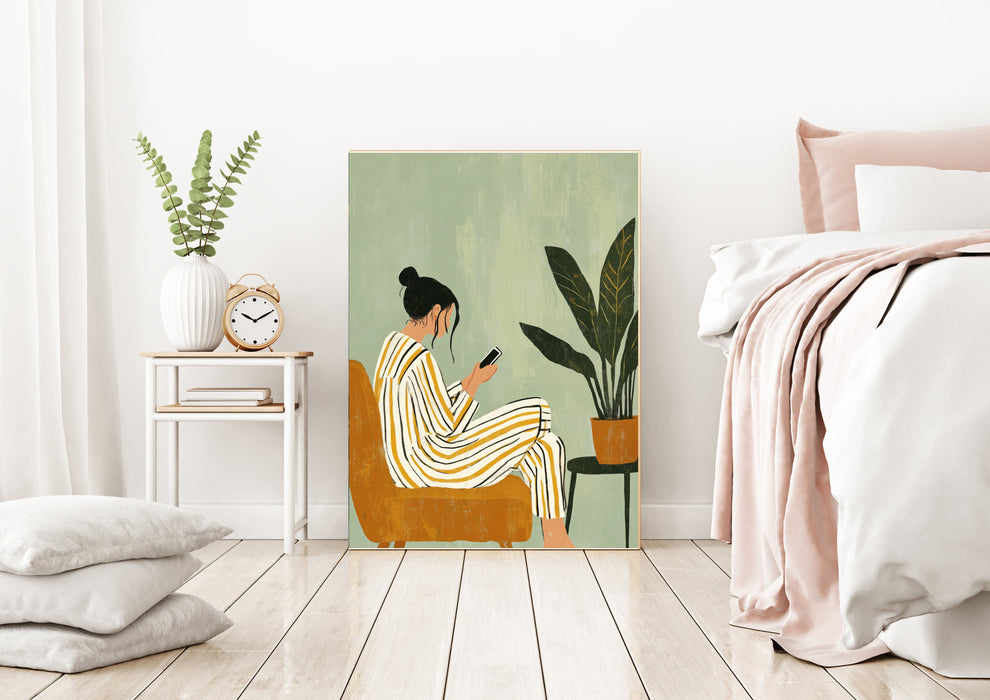 Portrait Of A Woman Art Print