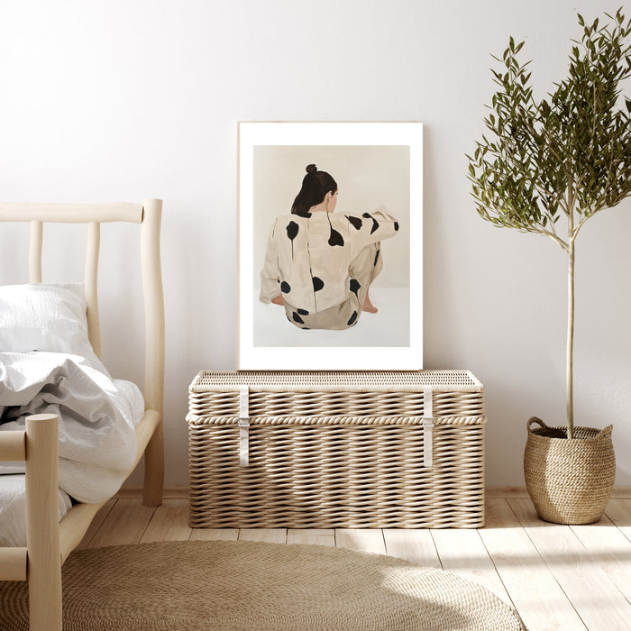 Portrait Of A Woman Art Print