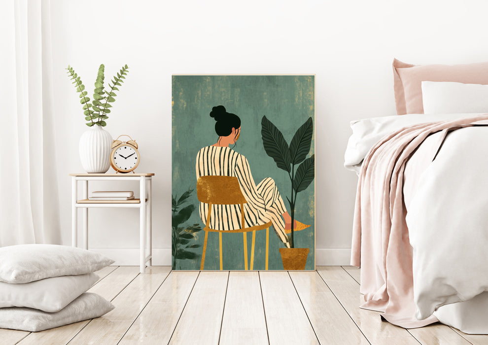 Portrait Of A Woman Art Print