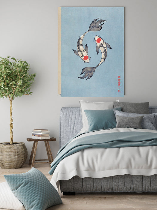 Japanese Carp Fish Art Print