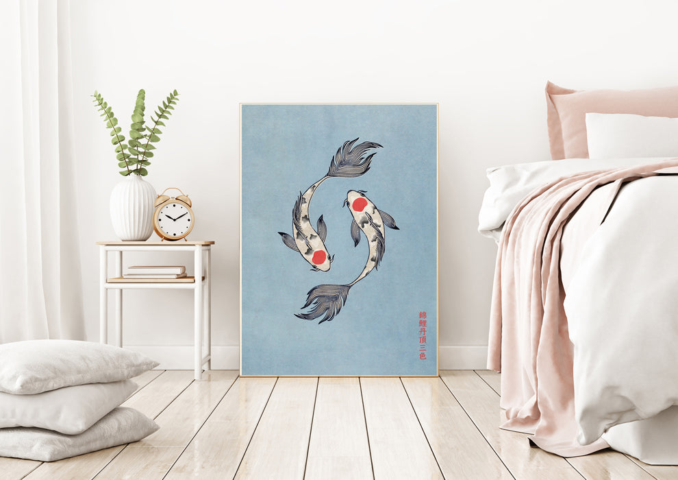 Japanese Carp Fish Art Print