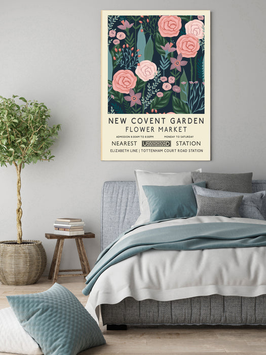 New Covent Flower Garden Botanical Art Print