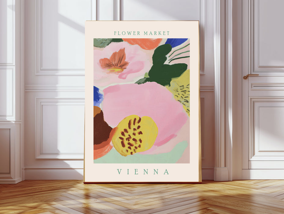 Flower Market Set Of Two Art Prints