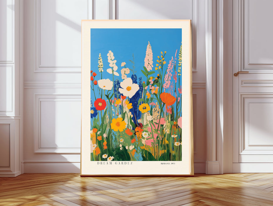 Flowers Provence Dream Garden Art Print