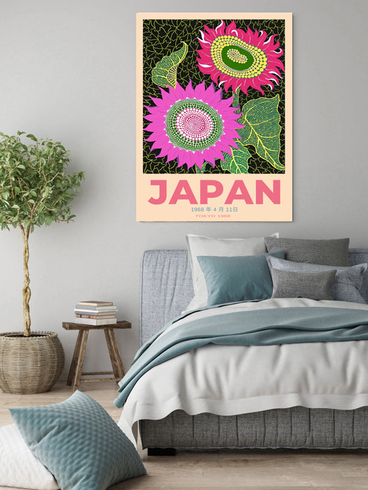 Japan 1968 Japanese Flower Art Print
