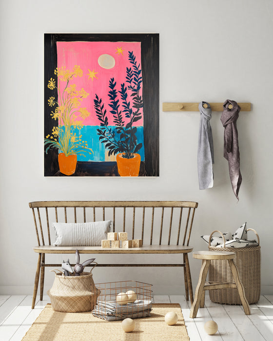 Flower and Plants Garden Art Print