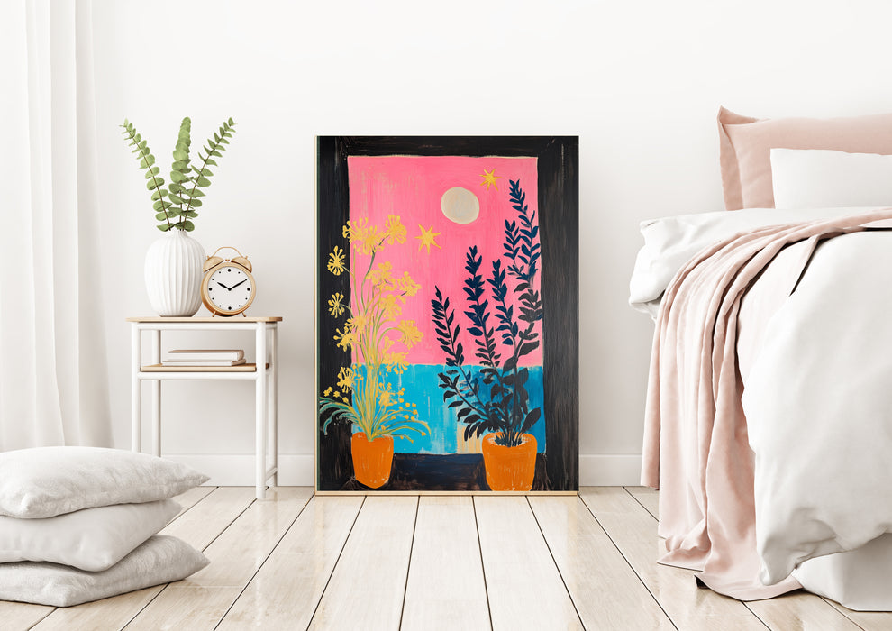 Flower and Plants Garden Art Print