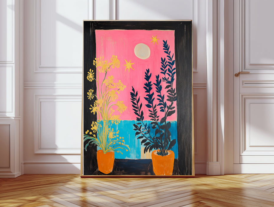 Flower and Plants Garden Art Print