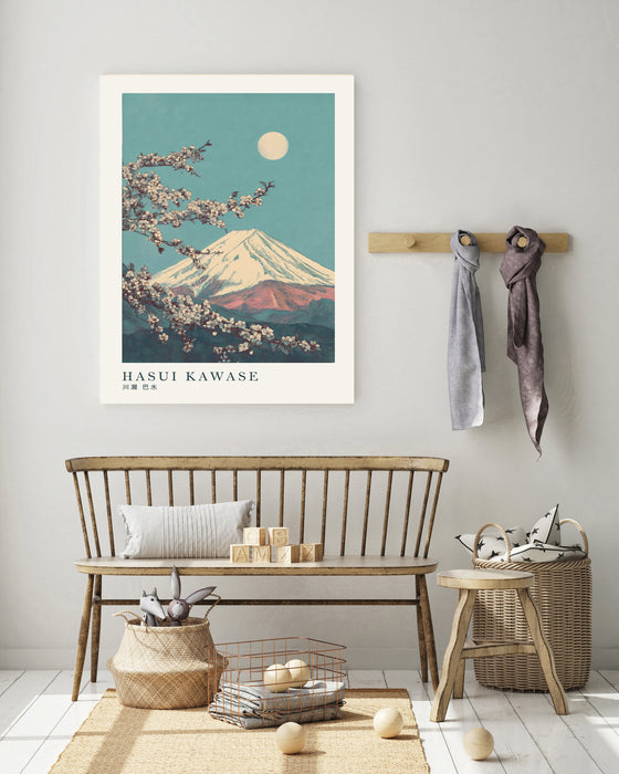 Japanese Hasui Kawase Mountain Art Print