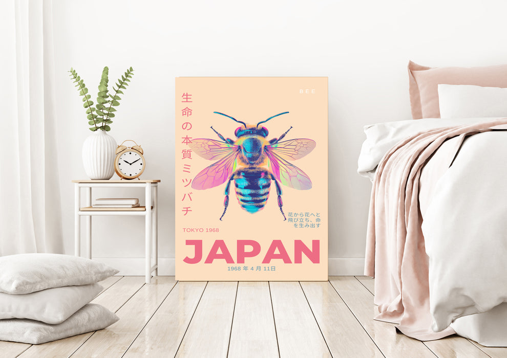 Japan Japanese Bee Art Print