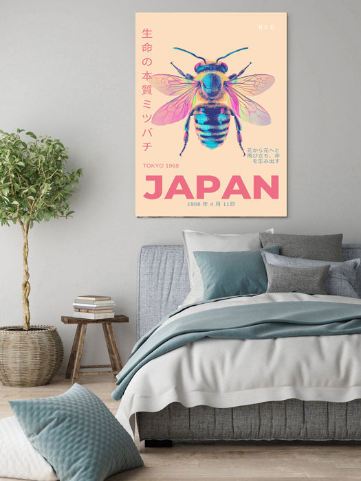 Japan Japanese Bee Art Print