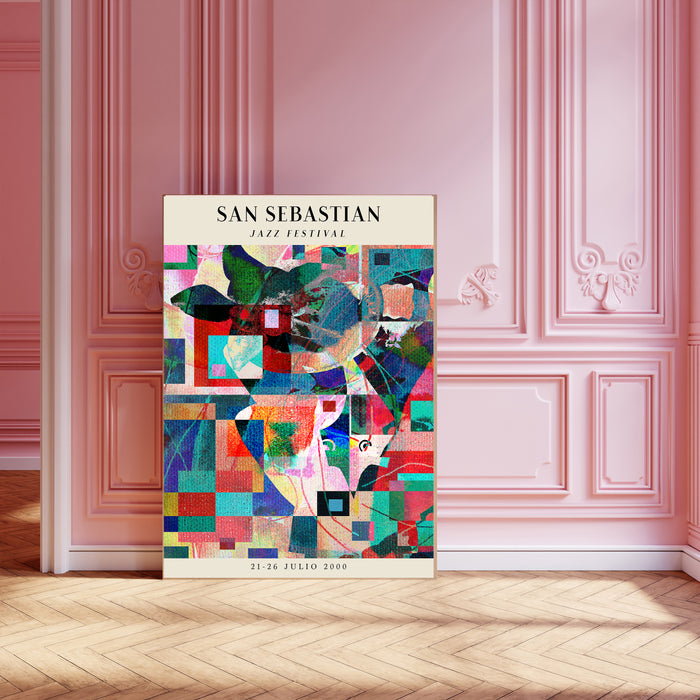 Jazz San Sebastian Festival Art Print