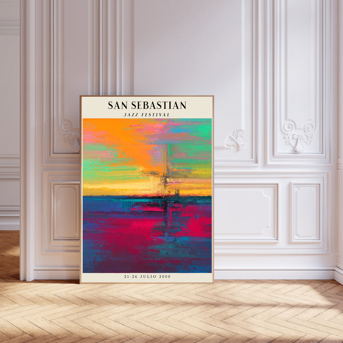 Jazz San Sebastian Festival Art Print