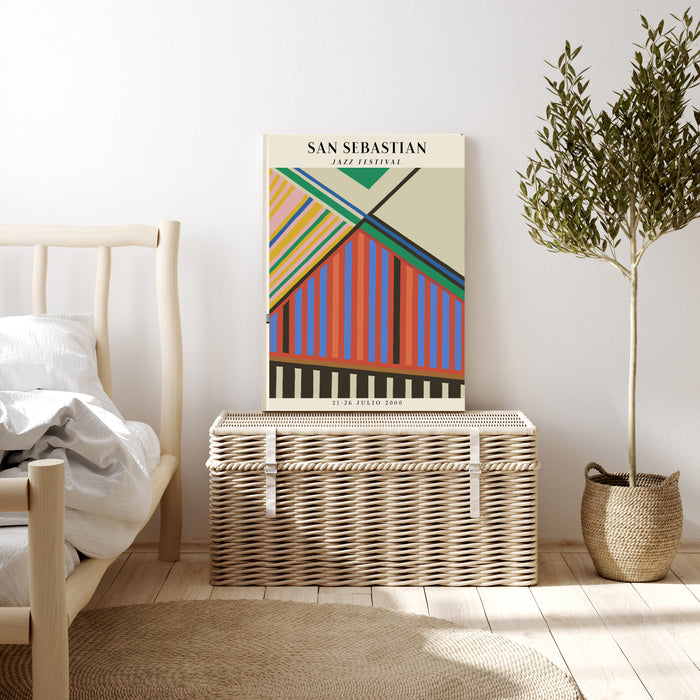 Jazz Festival Art Print 1982