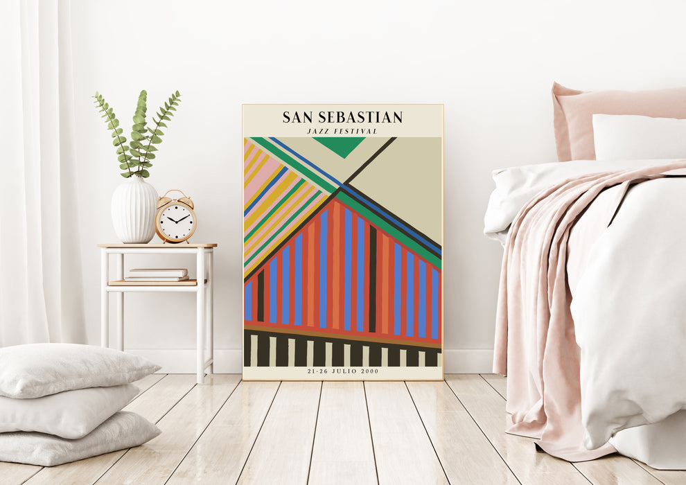 Jazz Festival Art Print 1982