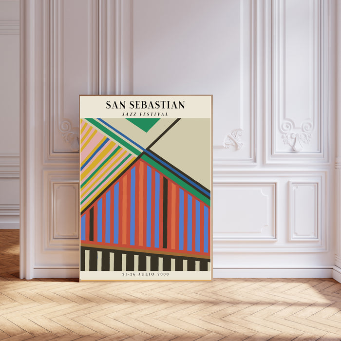 Jazz Festival Art Print 1982