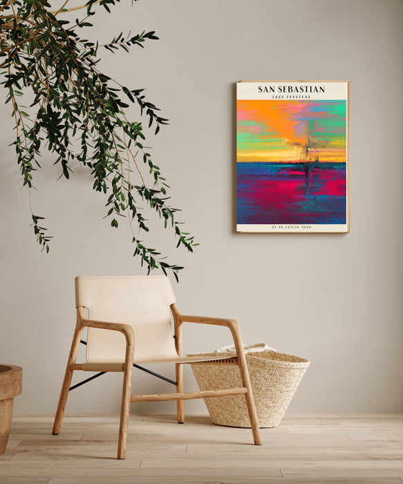 Jazz San Sebastian Festival Art Print