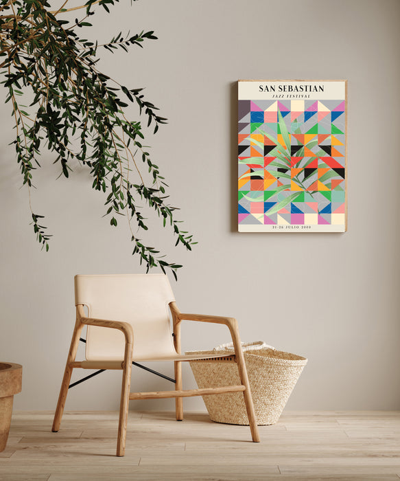 Jazz San Sebastian Festival Art Print