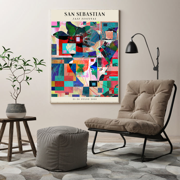 Jazz San Sebastian Festival Art Print