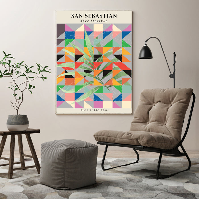 Jazz San Sebastian Festival Art Print