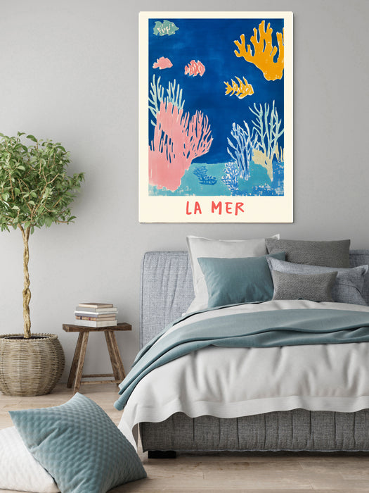 La Mer Sea Travel Art Print