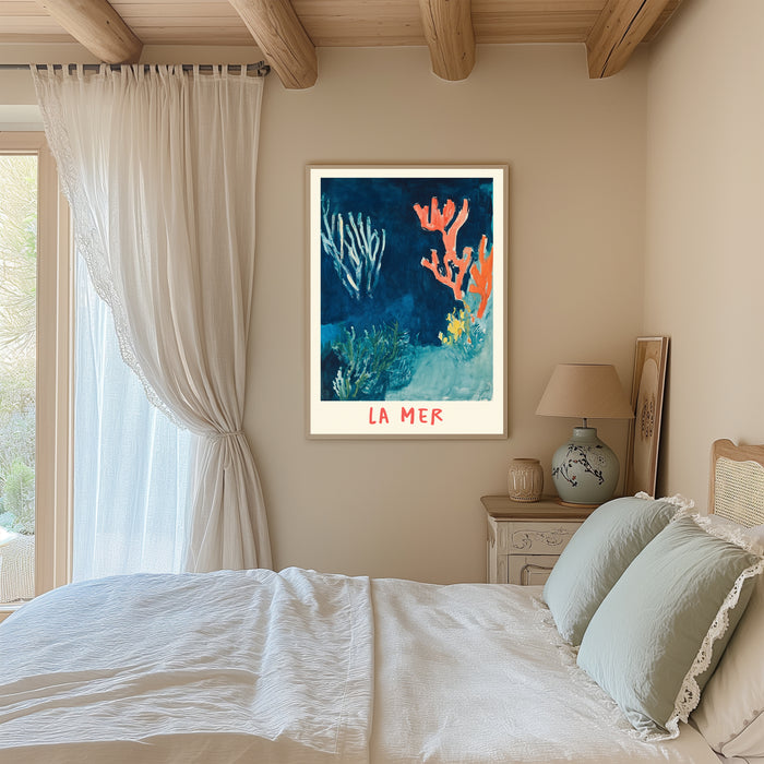La Mer Sea Travel Art Print
