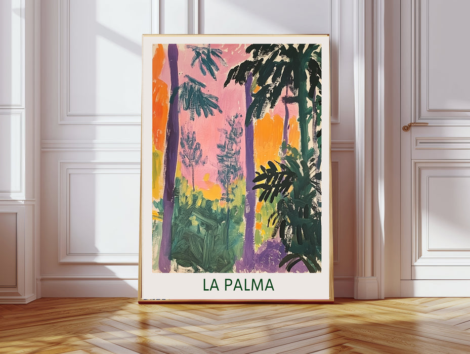 Mexican La Palma Travel Art Print