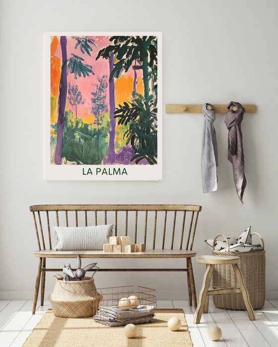 Mexican La Palma Travel Art Print