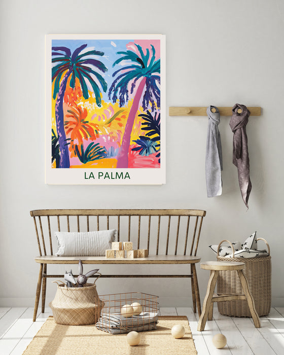 Mexican La Palma Travel Art Print