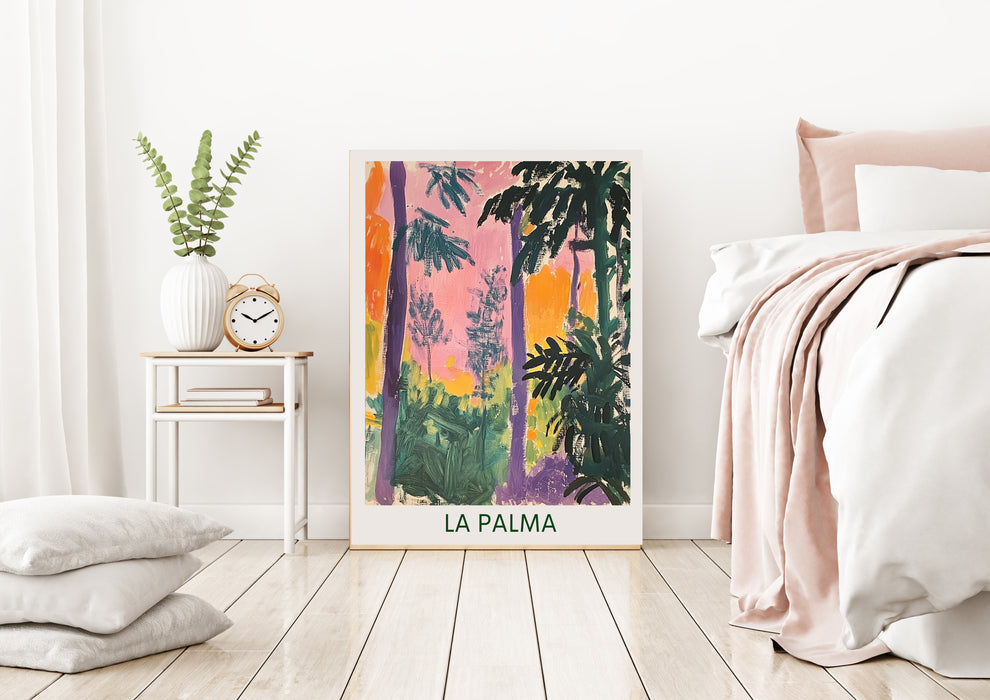 Mexican La Palma Travel Art Print