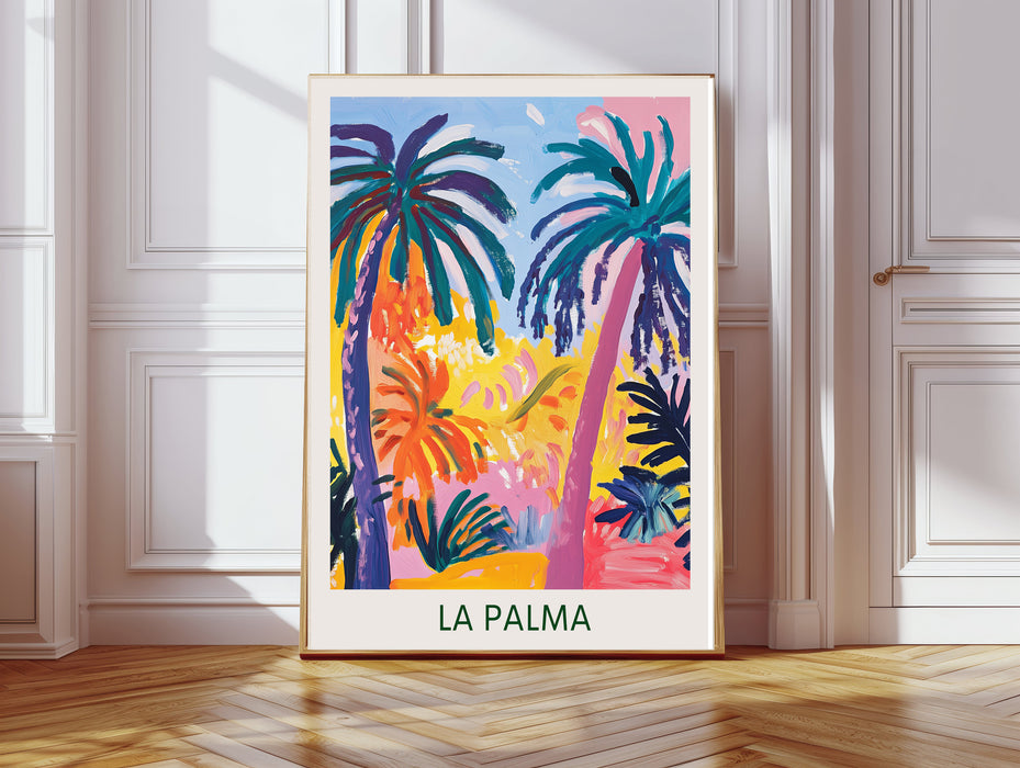 Mexican La Palma Travel Art Print