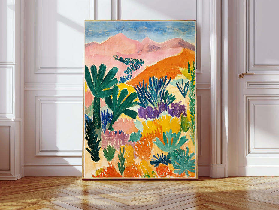 Mexican Landscape Travel Art Print