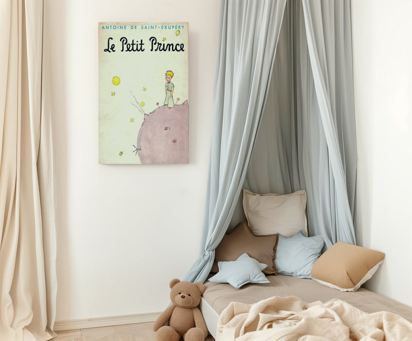 The Little Prince Vintage Children's Book Cover Art Print