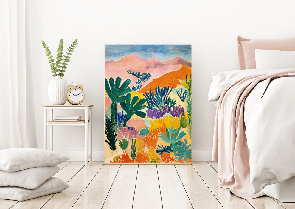 Mexican Landscape Travel Art Print