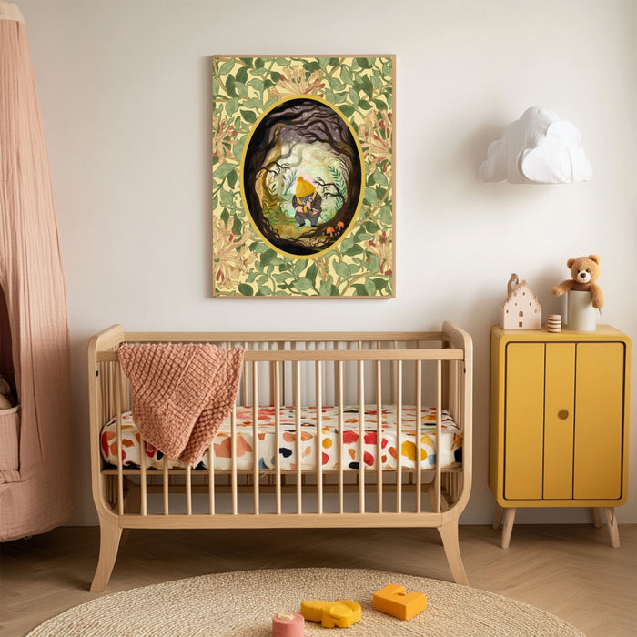 Wind In The Willows Vintage Book Cover Art Print