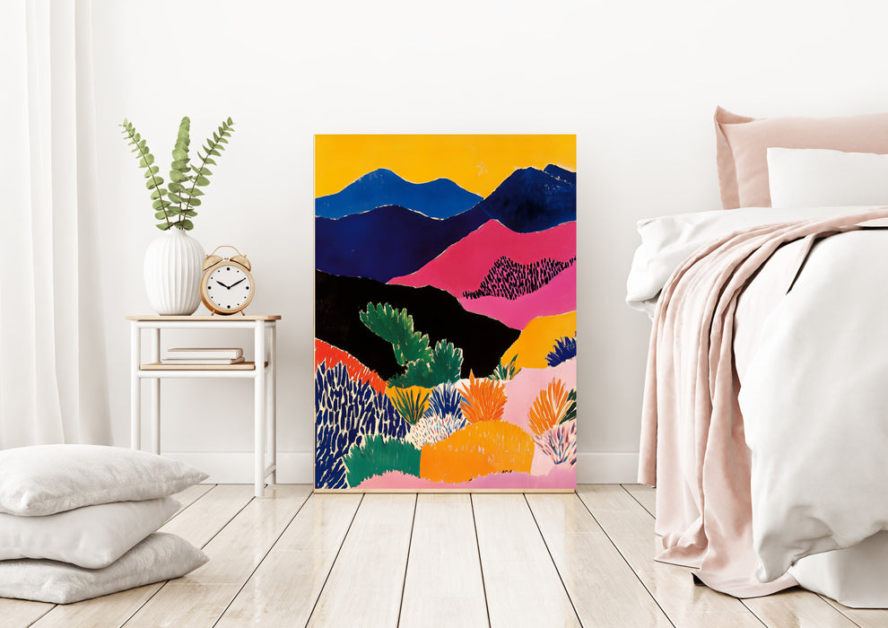 Landscape Mountain Travel Art Print
