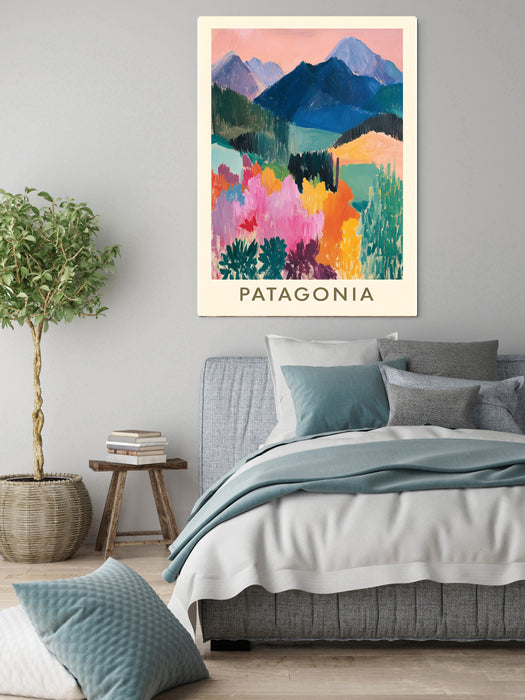 Patagonia Landscape Travel Art Print