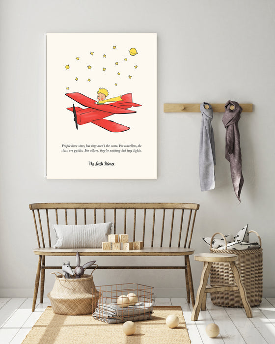 The Little Prince Vintage Children's Book Cover Art Print