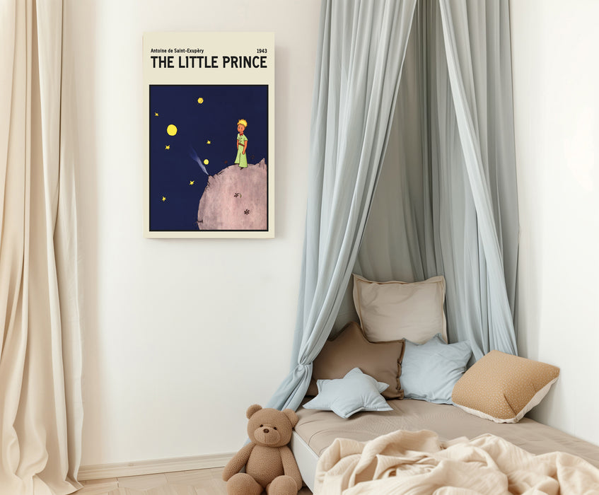 The Little Prince Vintage Children's Book Cover Art Print