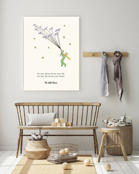 The Little Prince Vintage Children's Book Cover Art Print