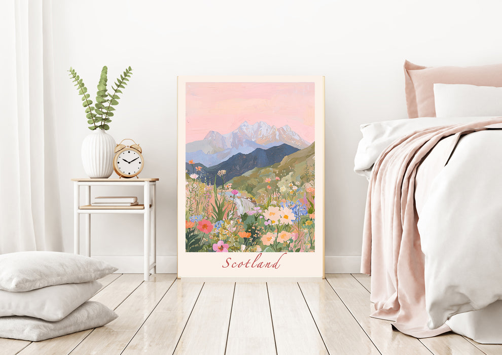 Scotland Landscape Travel Art Print