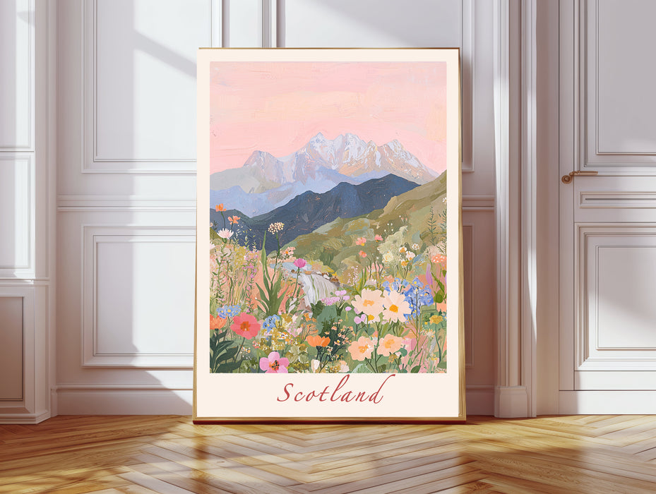 Scotland Landscape Travel Art Print