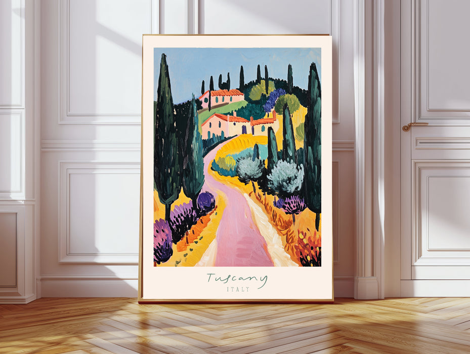 Tuscany Italian Travel Art Print