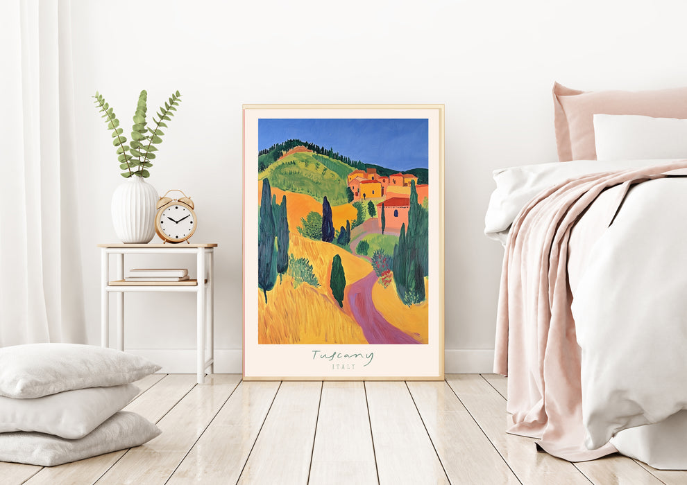 Tuscany Italian Travel Art Print