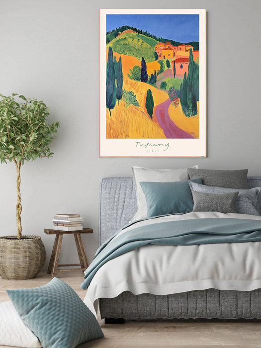 Tuscany Italian Travel Art Print